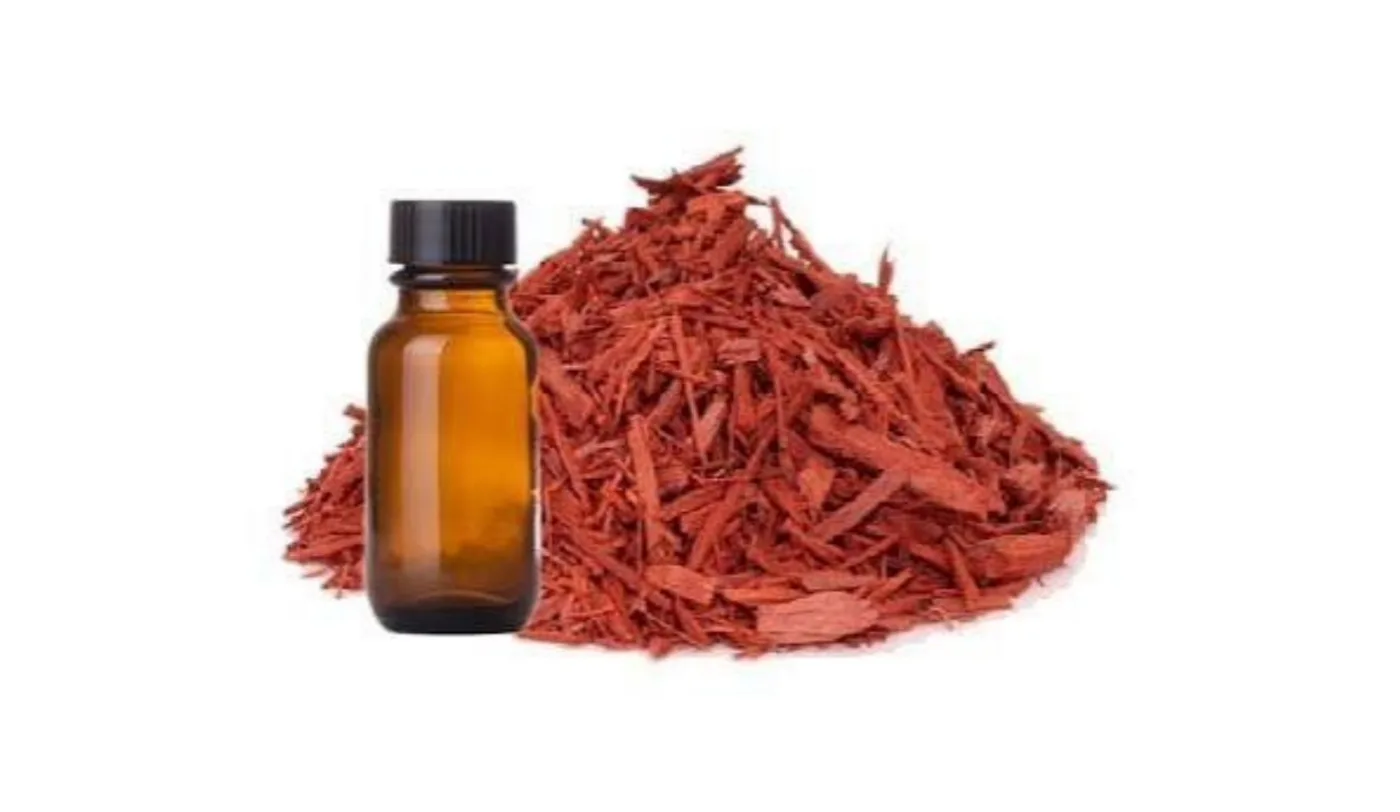 Red sandalwood Pure Steam-Distilled Red Sandalwood Essential Oil from the Arka Crimson catalogue