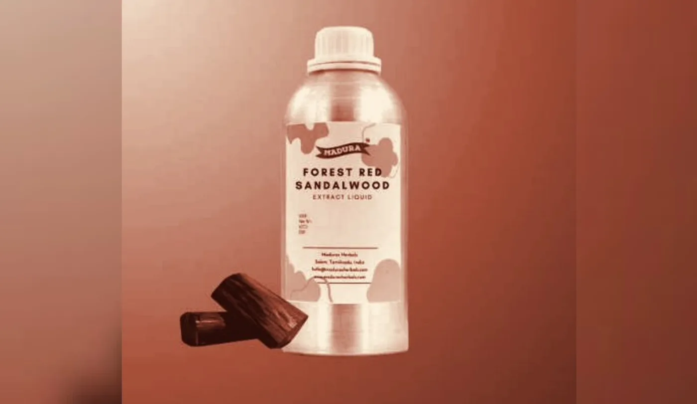 Red sandalwood Natural Santalin Dye Extract (Powder & Liquid) from the Arka Crimson catalogue